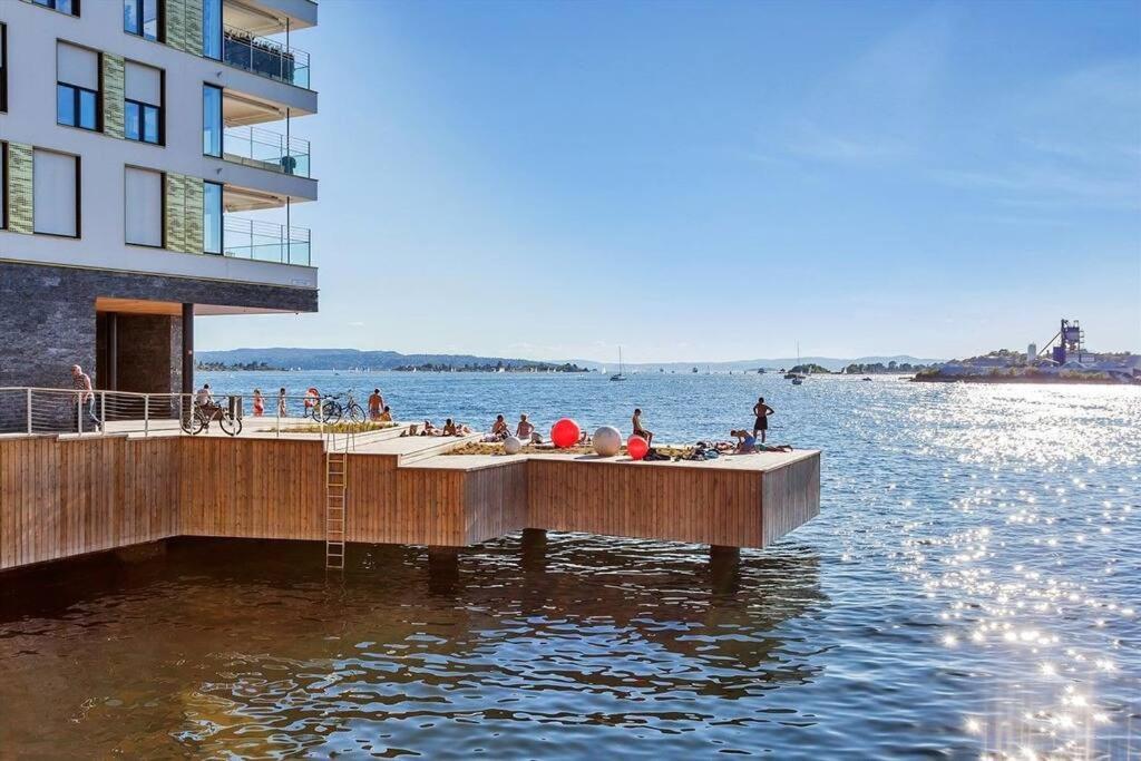 Апартаменти Tjuvholmen / Aker Brygge - Most Expensive Area In Oslo! Екстер'єр фото